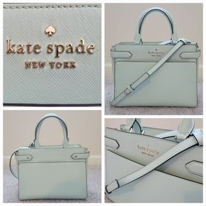 Kate Spade New York Staci Medium Saffiano Leather Satchel Purse